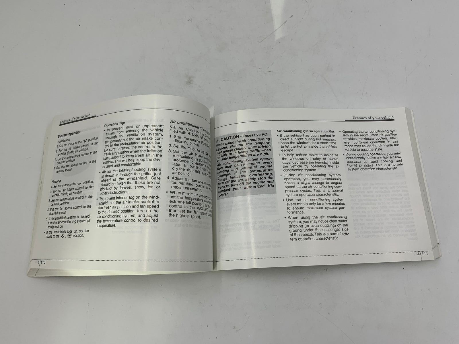 2015 Kia Optima Sedan Owners Manual OEM B03B47061