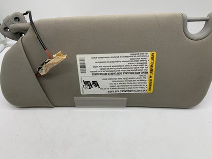 2006-2011 Buick Lucerne Passenger Sun Visor Gray Illumination OEM A01B48006