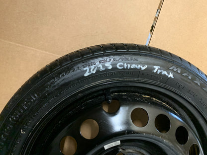 2024-2025 Chevrolet Trax 16" Spare Tire Wheel Compact Donut T125/70R16 96M