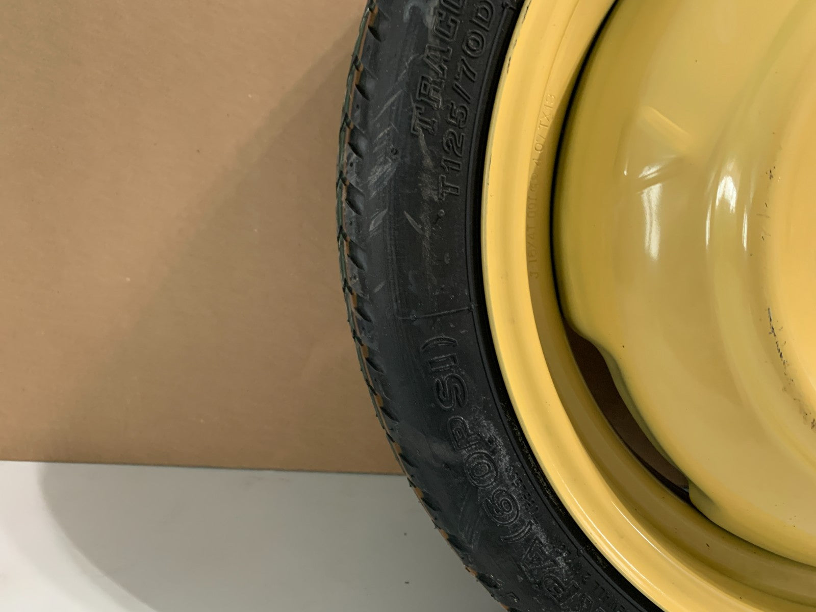 2004-2011 Toyota Prius 16" Spare Tire Compact Donut Wheel T125/70D16
