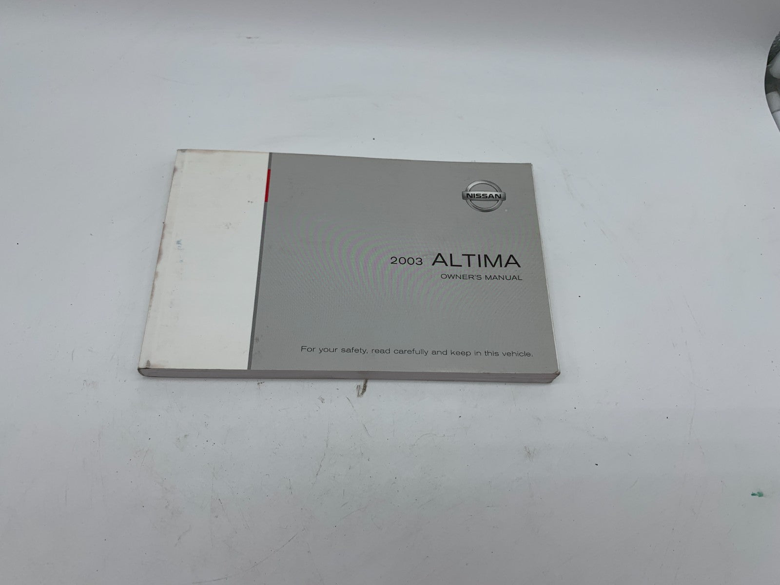 2003 Nissan Altima Owners Manual OEM C03B39005
