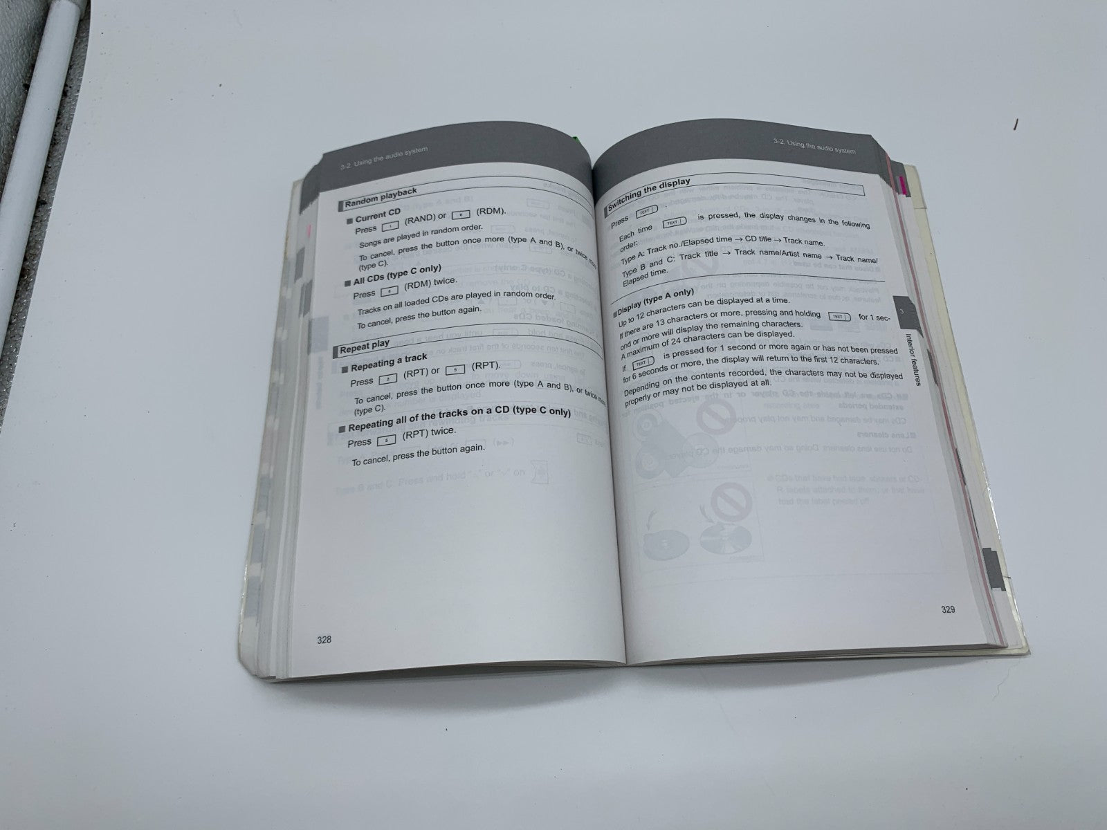 2014 Toyota 4Runner 4 Runner Owners Manual OEM C04B59016