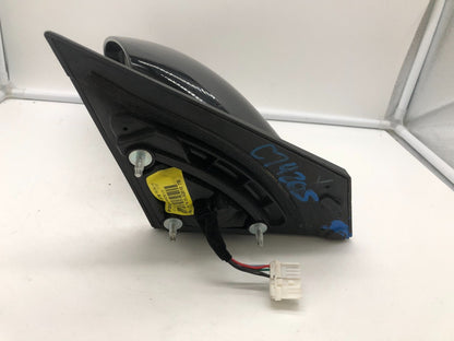 2011-2014 Hyundai Sonata Driver Side View Power Door Mirror Black OEM A03B03002