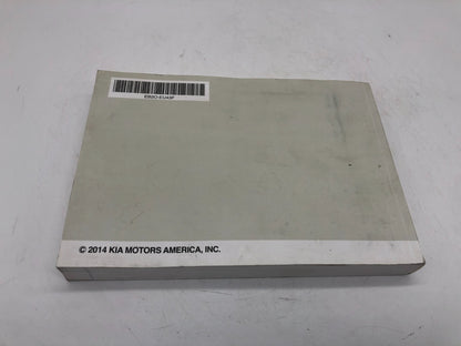 2014 Kia Soul Owners Manual OEM E01B23003