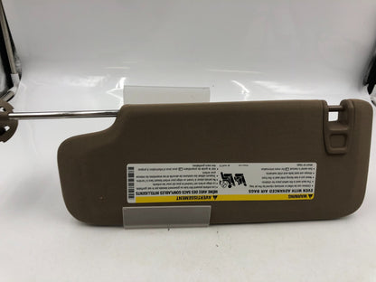 2004-2012 Chevrolet Malibu Passenger Sun Visor Brown OEM B03B20022