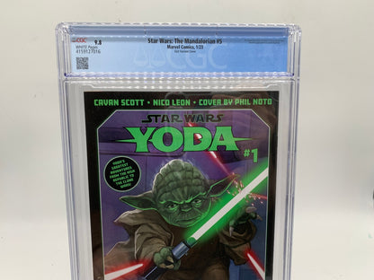 Star Wars The Mandalorian #5 CGC 9.8 Gist 1:50 1st appearance of Fennec Shand