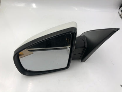 2011-2013 BMW X5 Driver Side View Power Door Mirror White OEM B03B24003