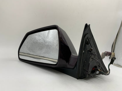 2008-2014 Cadillac CTS Sdn Driver Side View Power Door Mirror Purple E02B17020