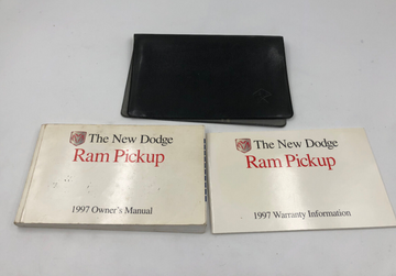 1997 RAM Pickup Owners Manual Set with Case OEM K02B44009