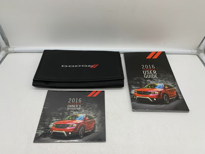 2016 Dodge Journey Owners Manual with Case OEM A03B47006