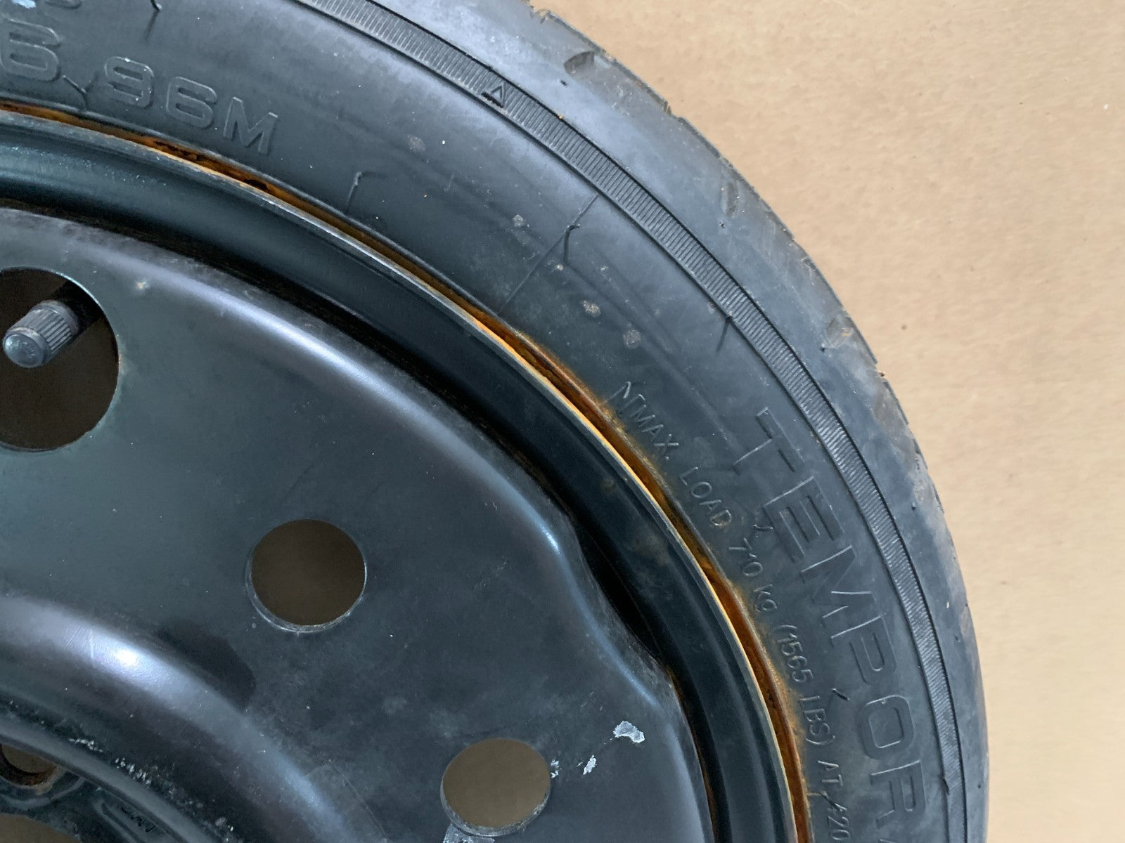 2010-2016 Chevrolet Impala Lacrosse 16" Spare Tire Compact Donut T125/70D16 OEM