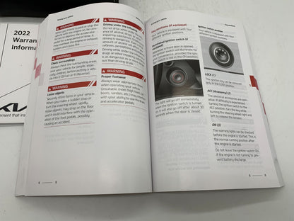 2022 Kia K5 Owners Manual Set with Case OEM D02B70009
