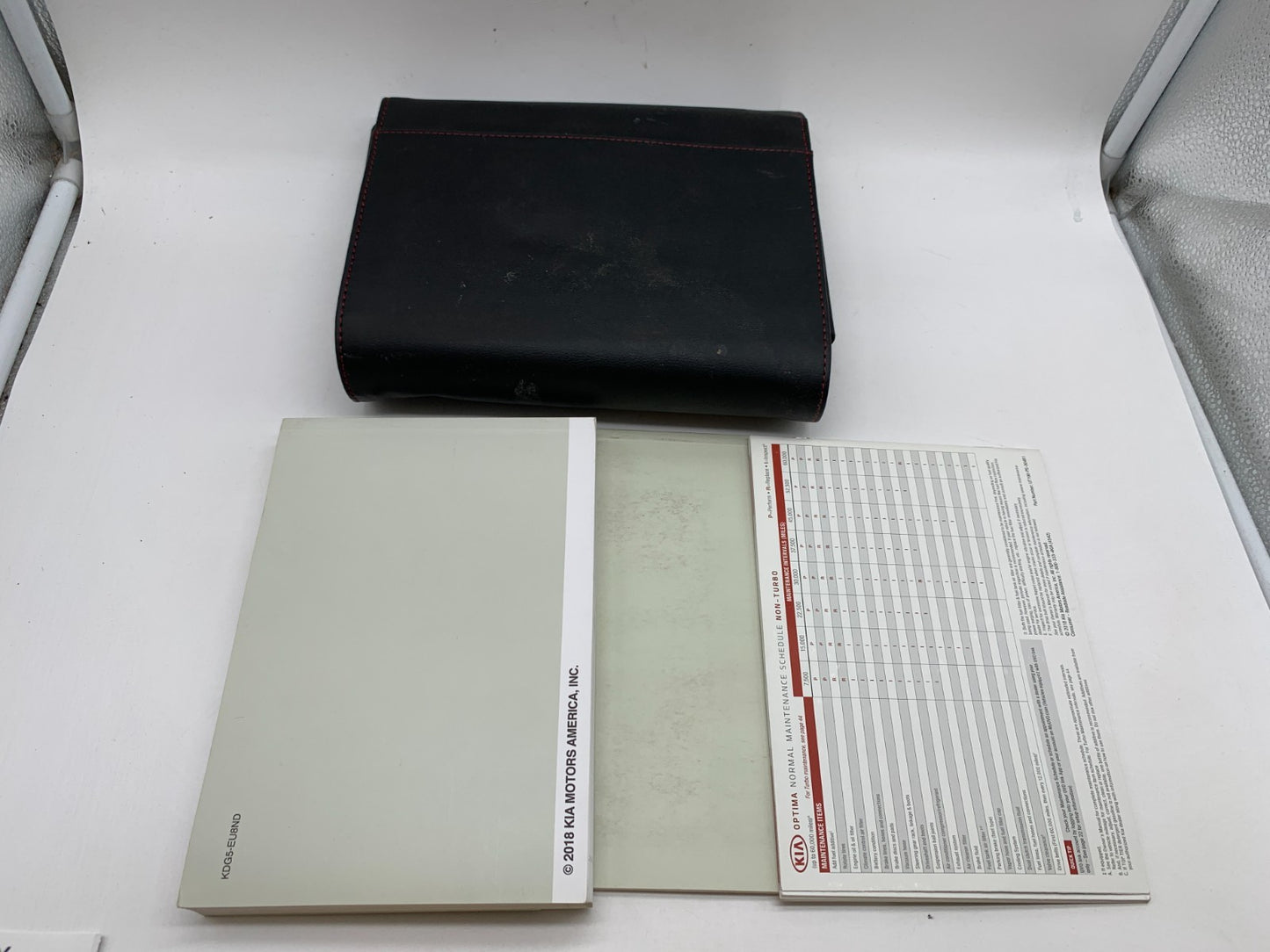 2019 Kia Optima Owners Manual Set with Case OEM B01B04010