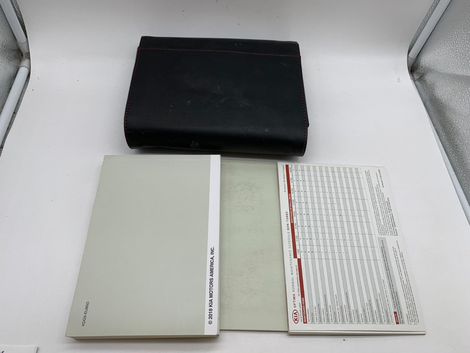 2019 Kia Optima Owners Manual Set with Case OEM B01B04010