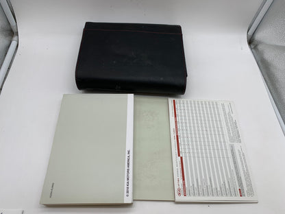 2019 Kia Optima Owners Manual Set with Case OEM B01B04010