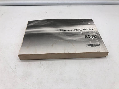 2018 Chevrolet Malibu Owners Manual OEM A01B28066