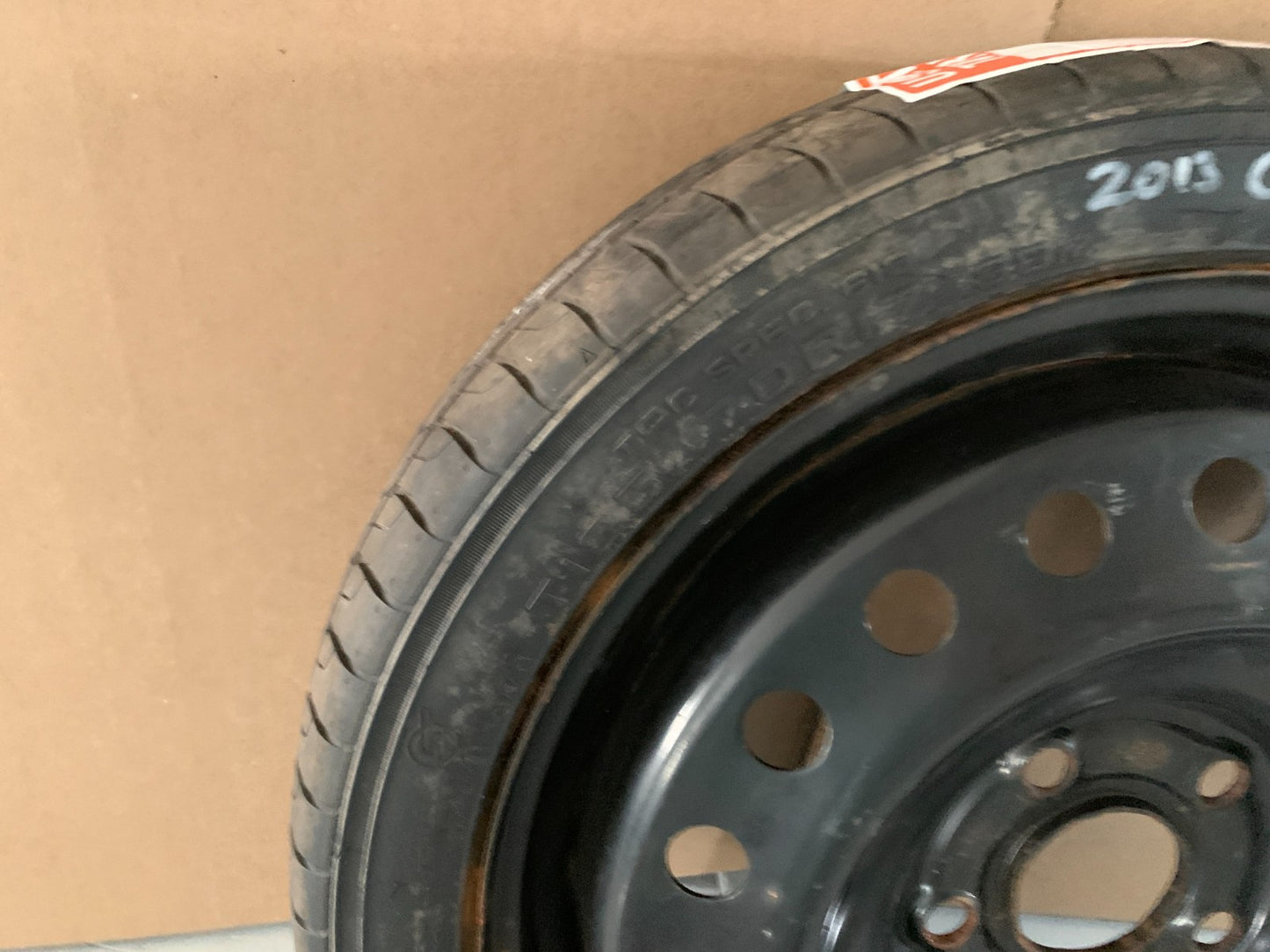 2013-2016 Chevrolet Malibu 17" Spare Tire with Jack Kit Compact Donut T125/70R17