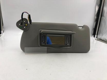 2003-2007 Cadillac CTS Driver Sun Visor Gray Illuminated OEM D02B61003
