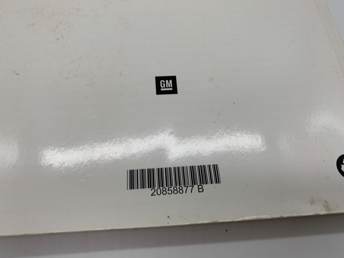 2010 Chevrolet Aveo Owners Manual OEM R01B12021