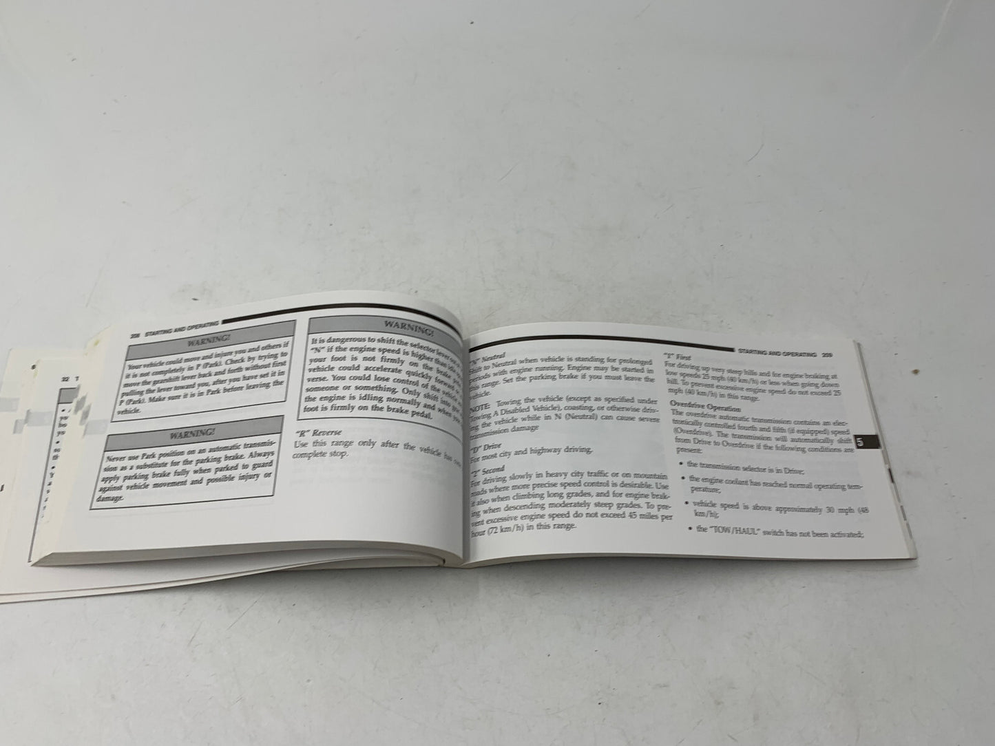 2005 Dodge Durango Owners Manual OEM C03B36009