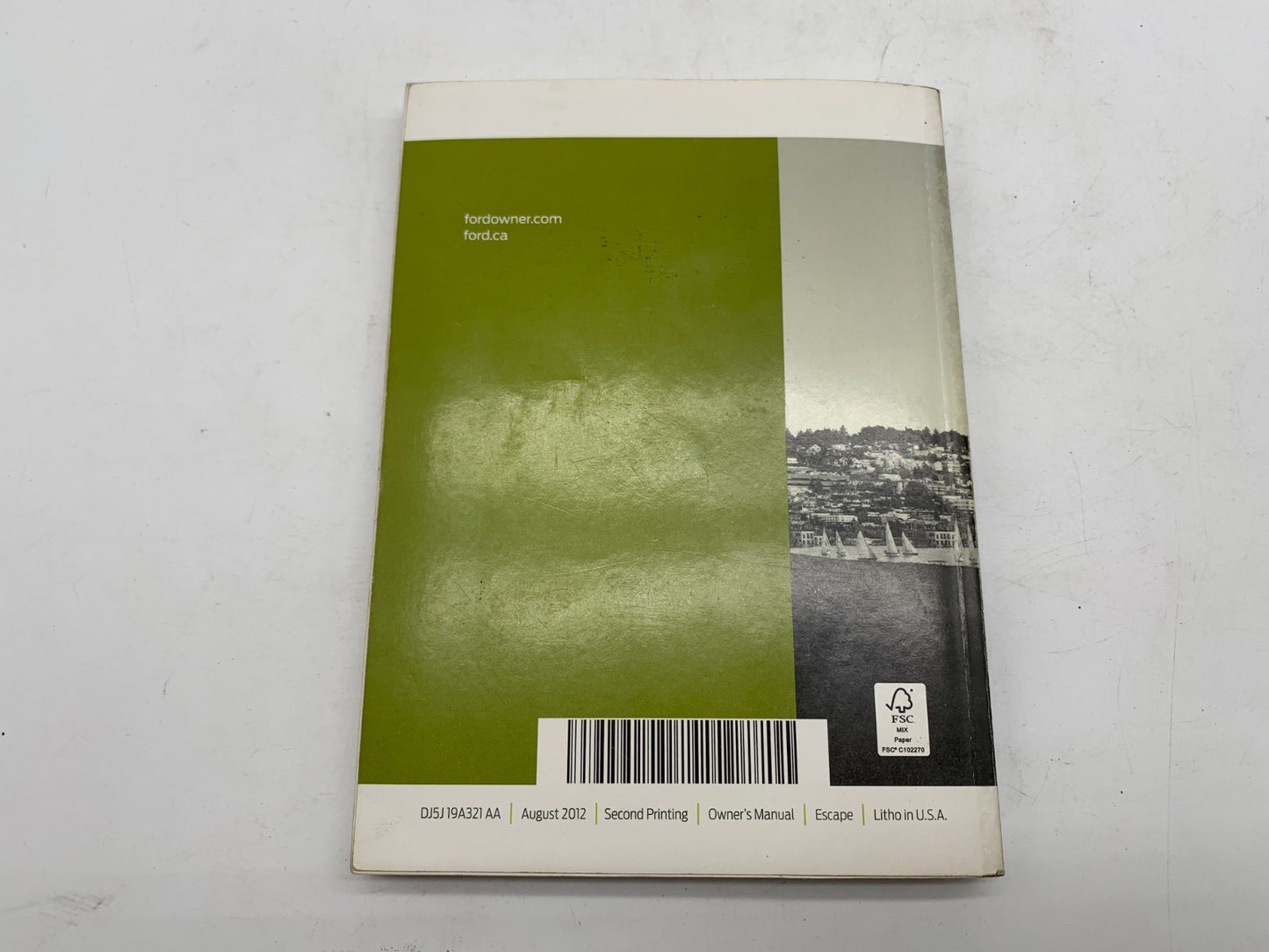 2013 Ford Escape Owners Manual Set with Case OEM B04B24005