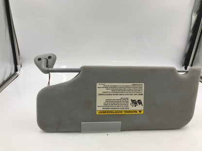 2005-2007 Ford Freestyle Passenger Sun Visor Gray Illuminated OEM D01B66008