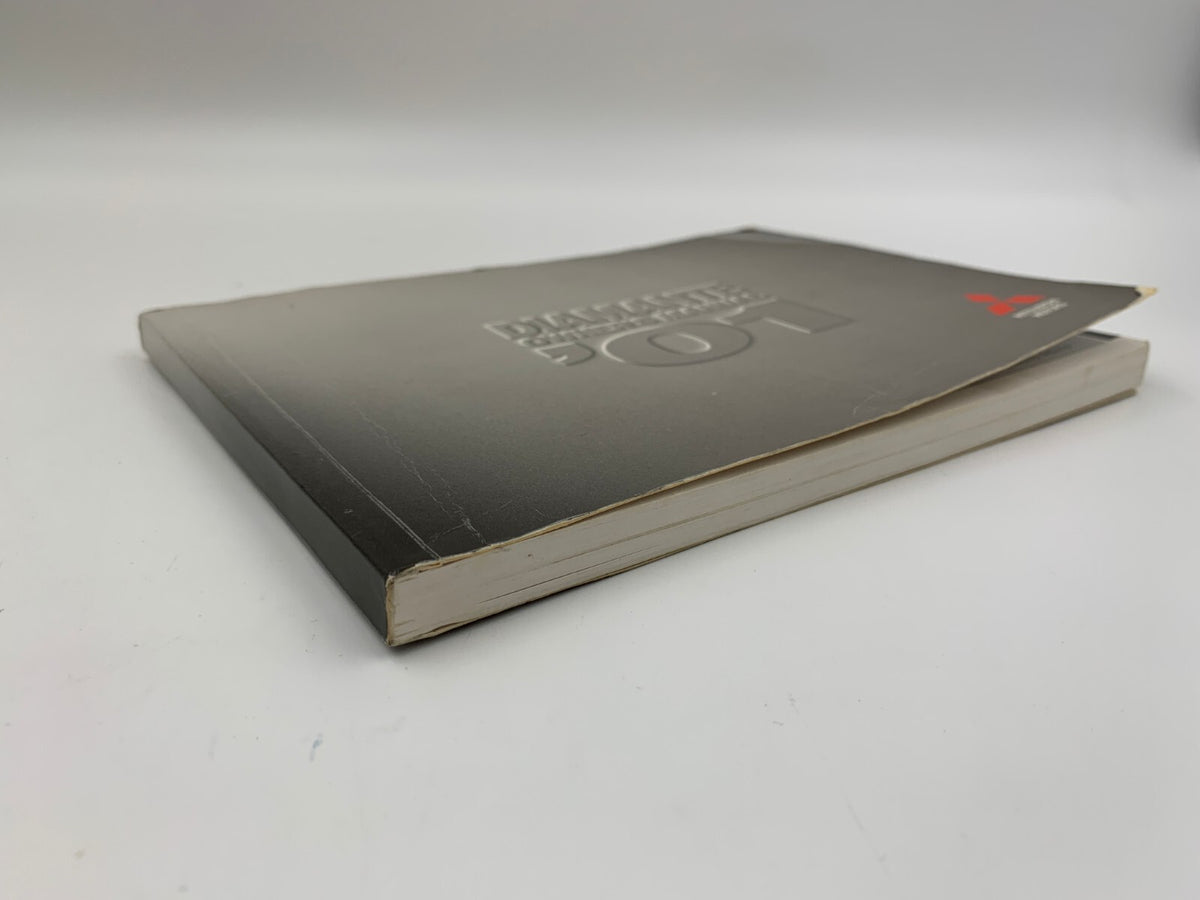 2001 Mitsubishi Diamante Owners Manual OEM