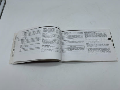 2005 Dodge Stratus Sedan Owners Manual OEM C03B66004