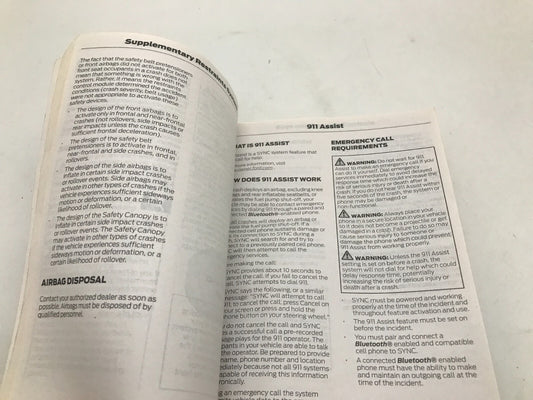 2021 Ford Transit Owners Manual OEM C04B36010