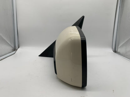 2010-2013 Kia Soul Driver Side View Manual Door Mirror White OEM A03B15001
