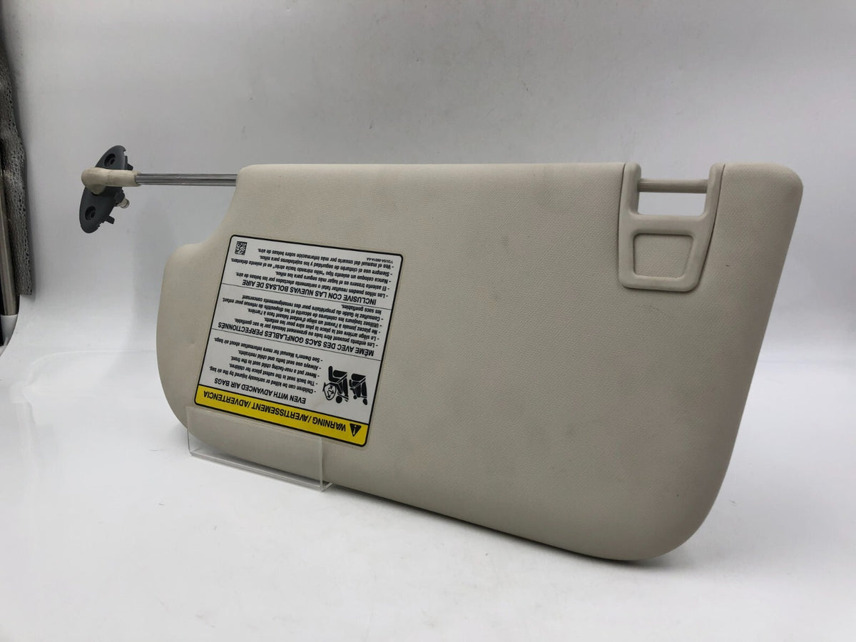 2013-2019 Ford Escape Passenger Sun Visor Ivory Illumination OEM D01B44044