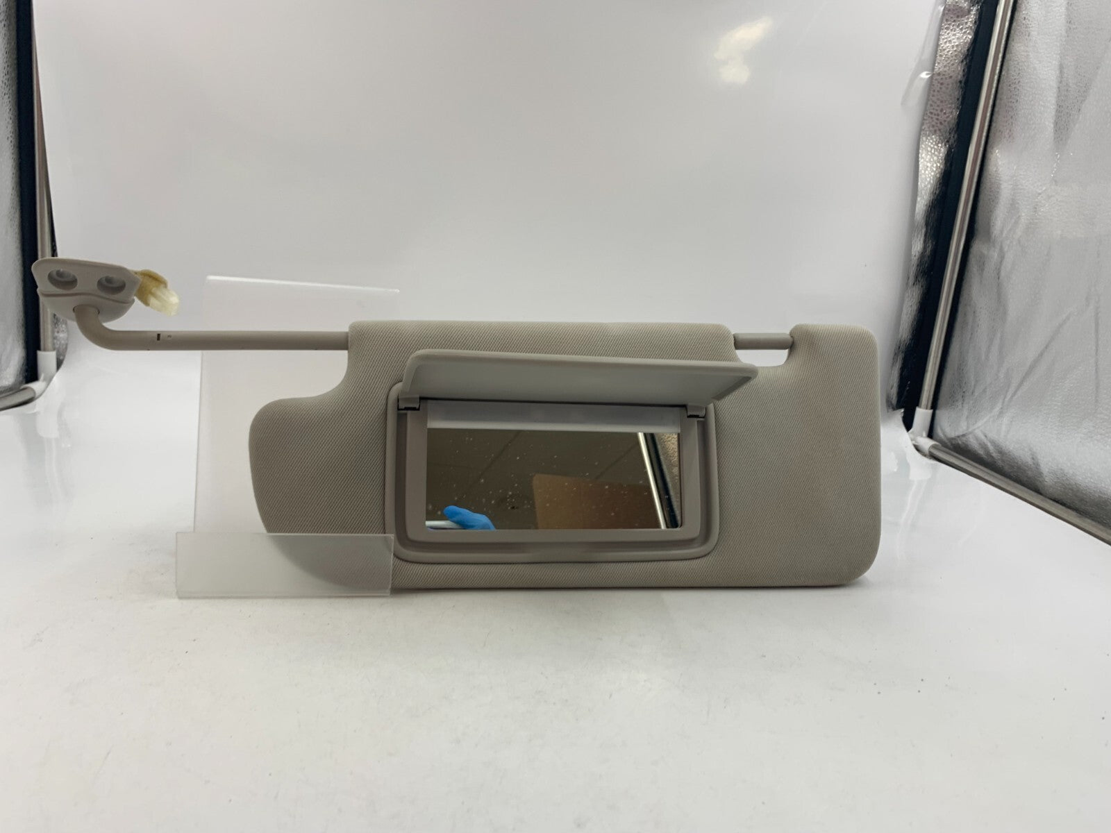 2014-2022 Infiniti Q50 Driver Sun Visor Gray Illuminated OEM C02B09045