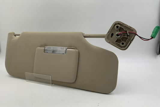 2010-2011 Ford Taurus Passenger Sun Visor Gray Illumination OEM C04B47004
