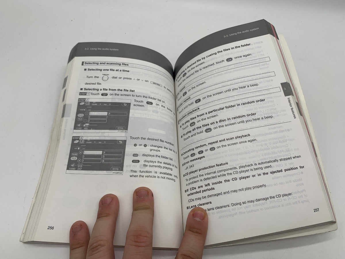 2008 Toyota Prius Owners Manual OEM R01B03023
