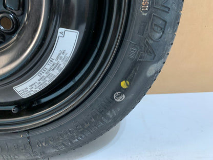 2010-2015 Honda Civic 15" Spare Tire Compact Donut OEM T135/80D15 Spare Wheel