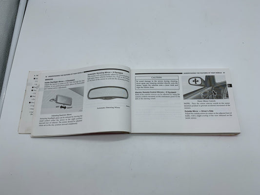 2006 Dodge Stratus Sedan Owners Manual OEM R01B09024