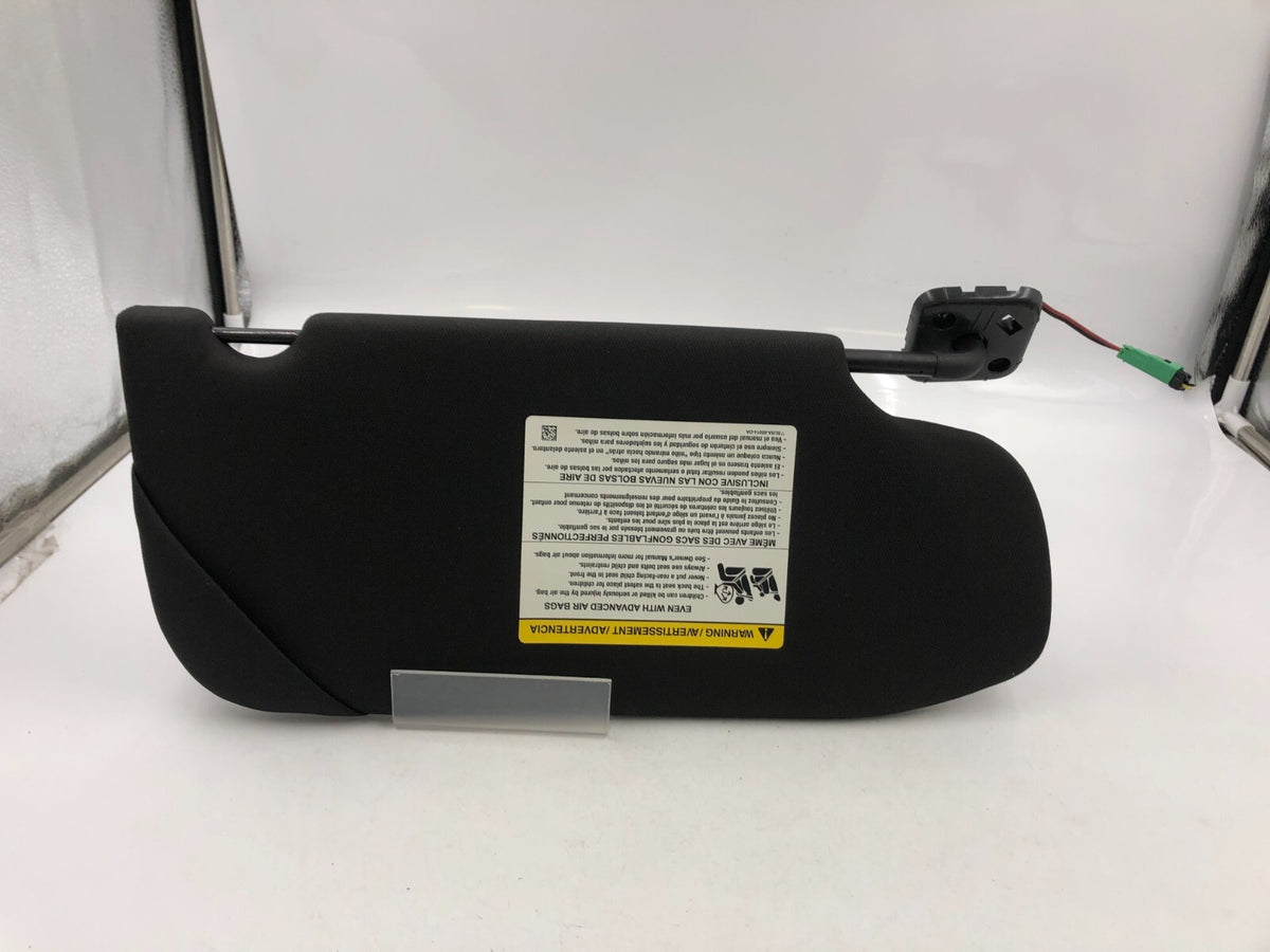 2013-2019 Ford Taurus Driver Sun Visor Black Illuminated OEM A01B54026