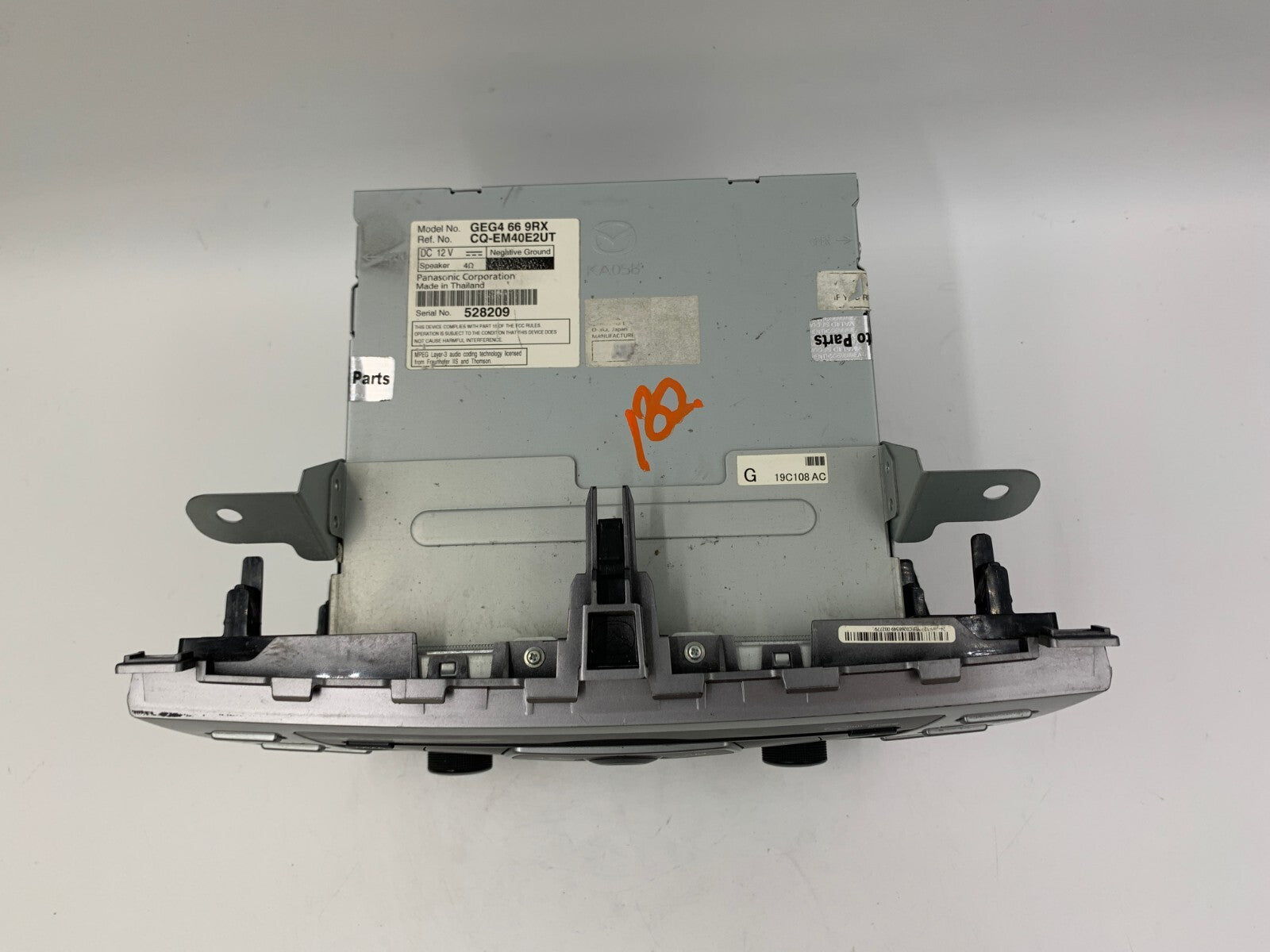 2011-2013 Mazda 6 AM FM CD Player Radio Receiver OEM B04B25010