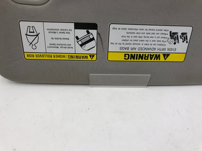 2013-2019 Hyundai Santa Fe Driver Sun Visor  Gray OEM C03B60002