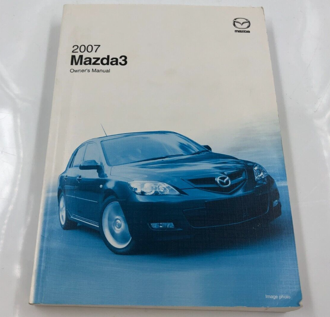 2007 Mazda 3 Owners Manual OEM E02B67004