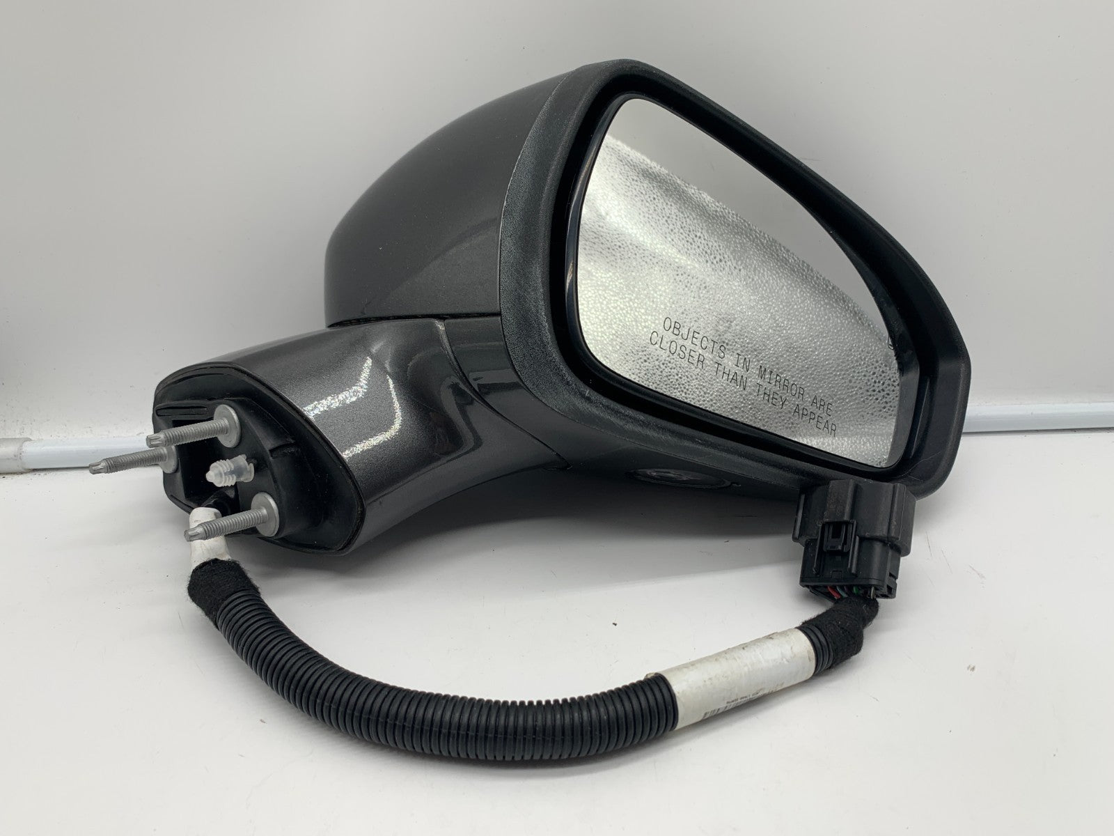 2019-2020 Ford Fusion Passenger Side View Power Door Mirror Gray BSA D01B19012