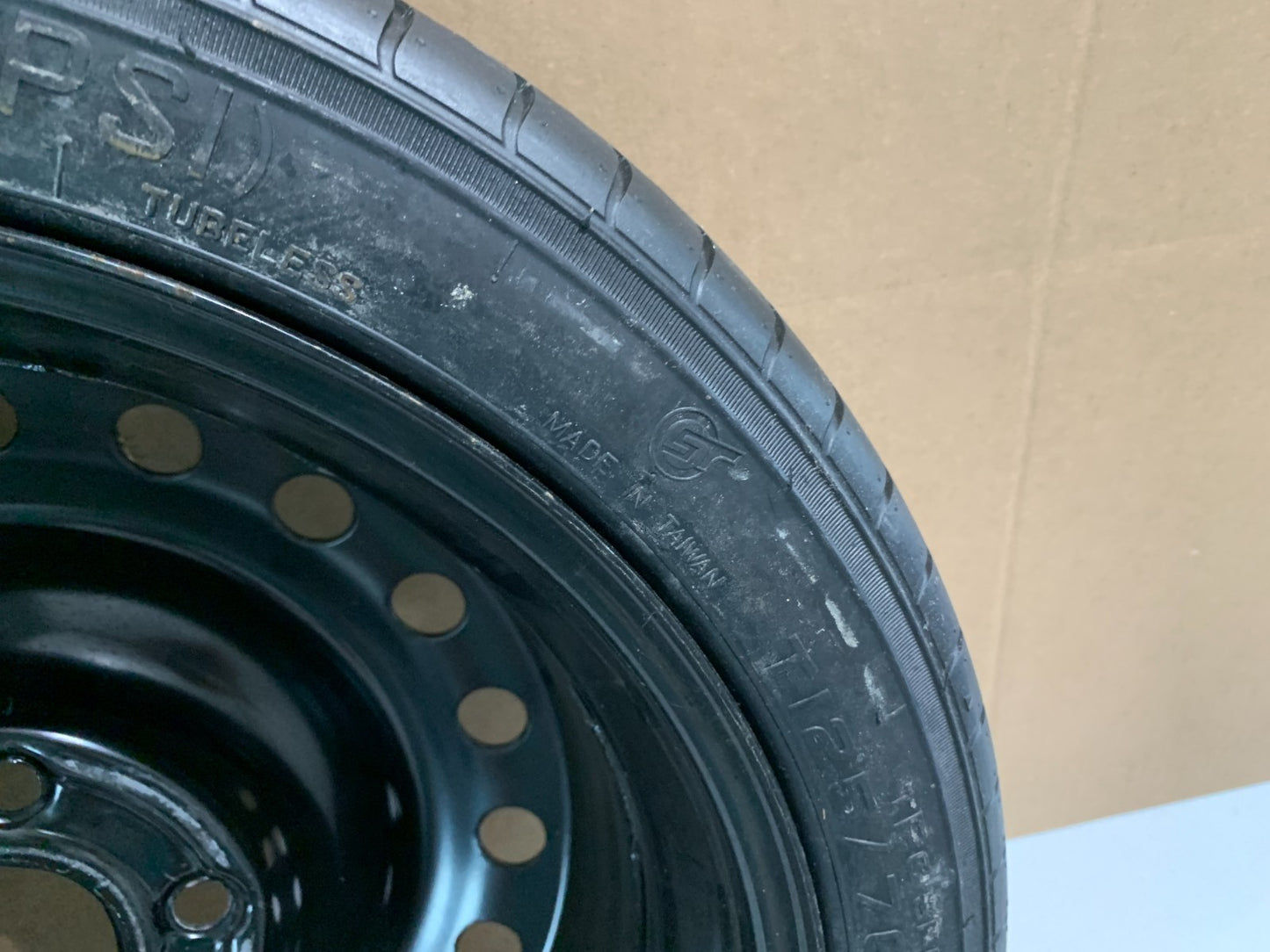 2010-2016 Buick Lacrosse Impala 17" Spare Tire Compact Donut T125/70R17 OEM