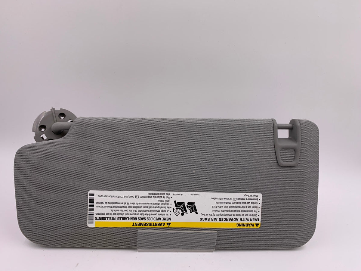 2017-2021 Chevrolet Trax Passenger Sun Visor Gray OEM B03B32030