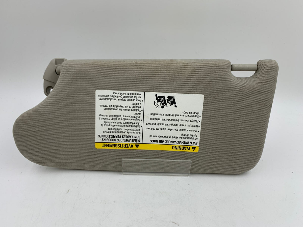 2013-2018 Nissan Altima Passenger Sun Visor Gray Illumination OEM C03B02085