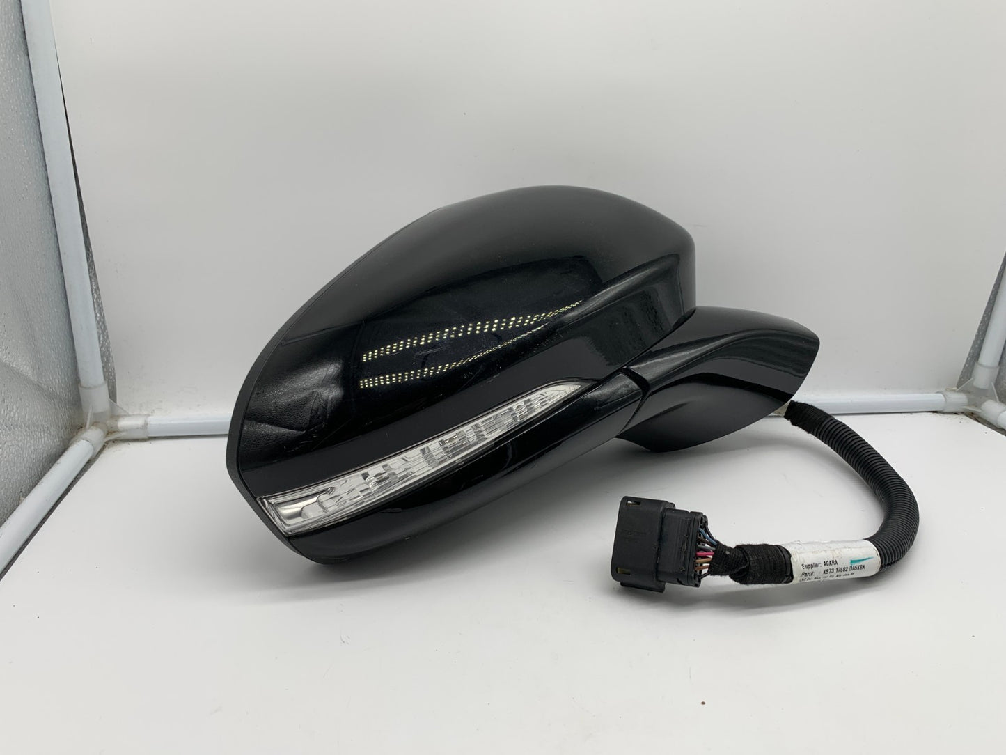 2019-2020 Ford Fusion Passenger Side View Power Door Mirror Black BSA E02B50020