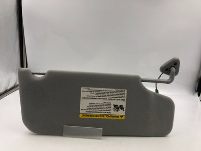 2005-2007 Ford Five Hundred Driver Sun Visor Gray Illuminated OEM D04B28059
