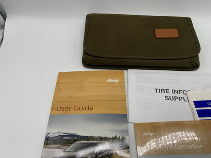 2014 Jeep Compass Owners Manual Set with Case OEM C01B08014