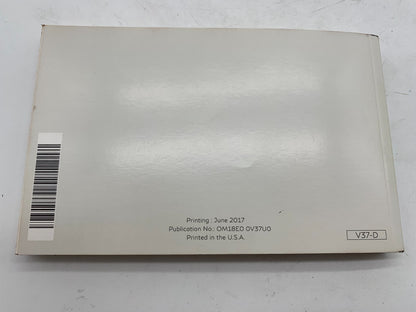 2018 Infiniti Q50 Owners Manual Set with Case OEM A02B40008