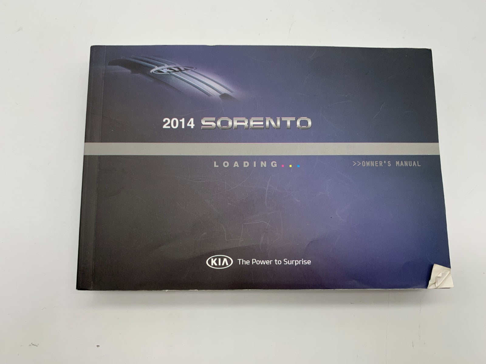2014 Kia Sorento Owners Manual Set with Case OEM C03B70012