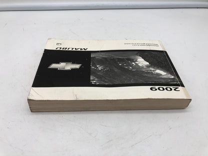 2009 Chevrolet Malibu Owners Manual OEM A01B20019